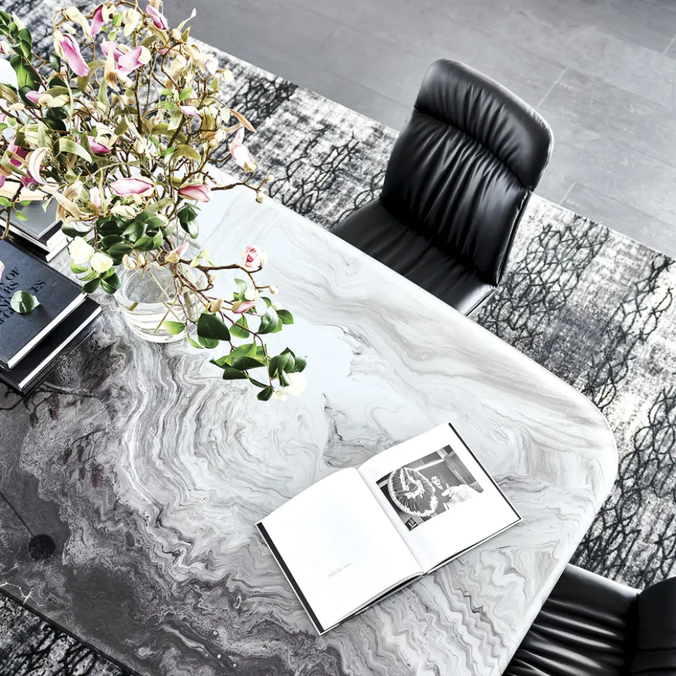 Cattelan Italia Skorpio-ruokapöytä, suorakaide