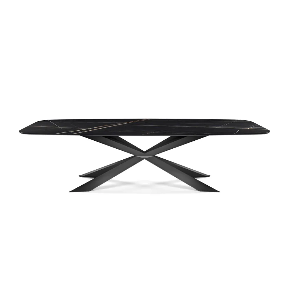 Cattelan Italia Spyder-ruokapöytä, suorakaide