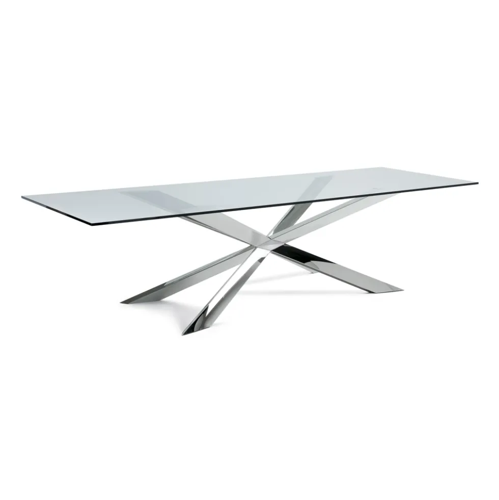 Cattelan Italia Spyder-ruokapöytä, suorakaide