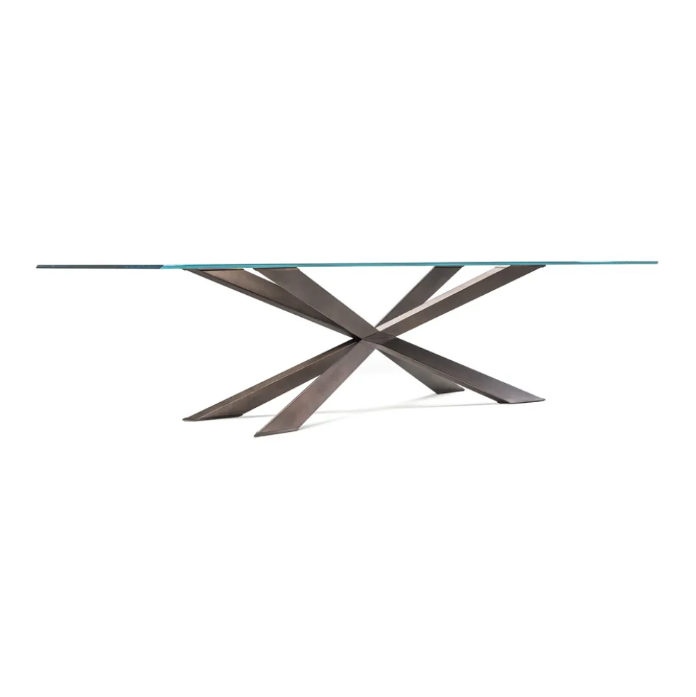 Cattelan Italia Spyder-ruokapöytä, suorakaide