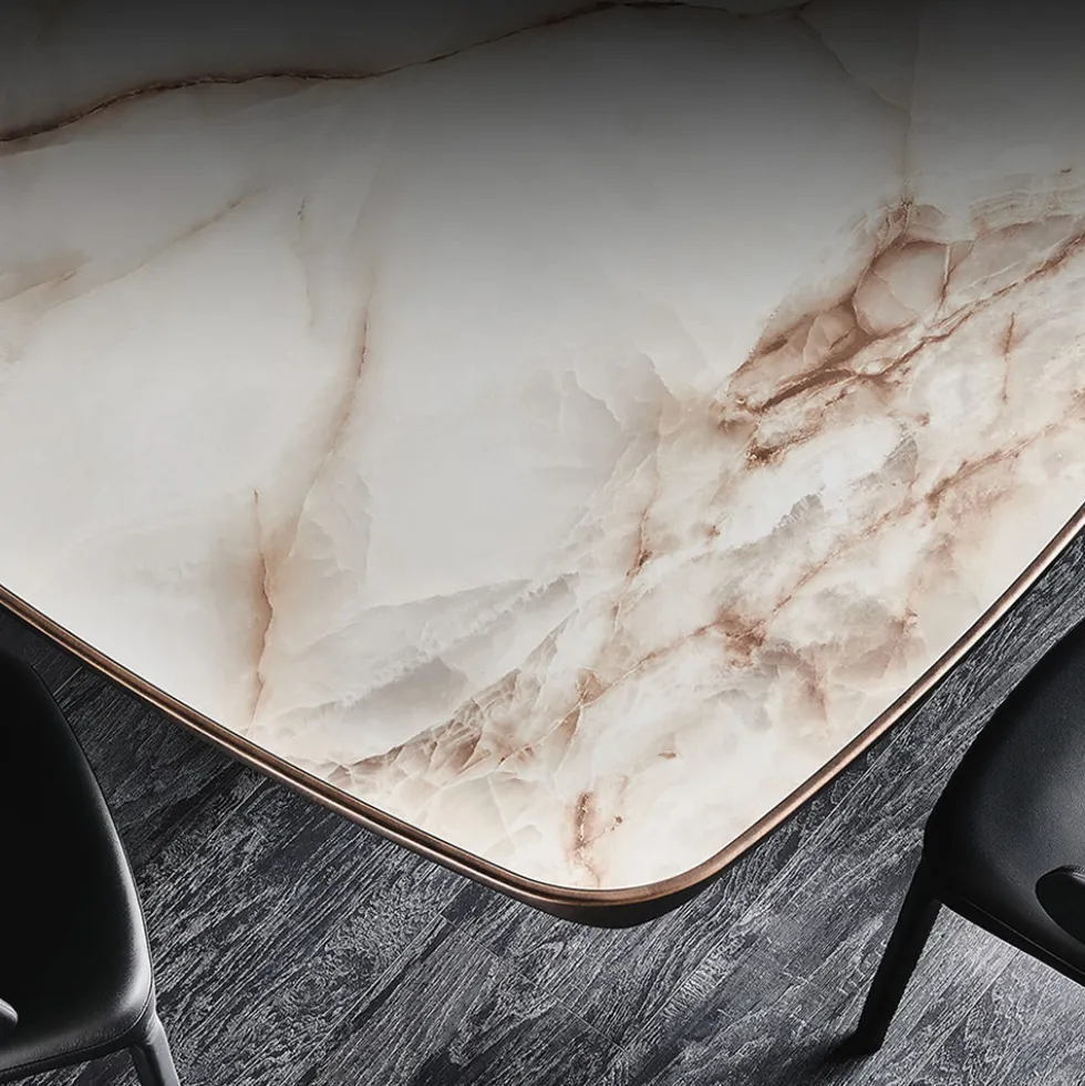Cattelan Italia Spyder-ruokapöytä, suorakaide