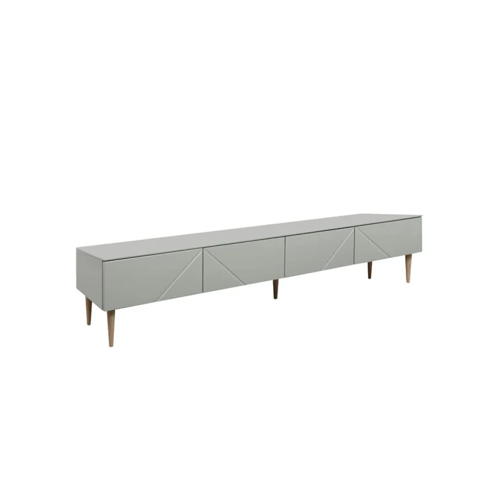 Hiipakka Vilja-tv-taso 200 x 40 cm, vihreä