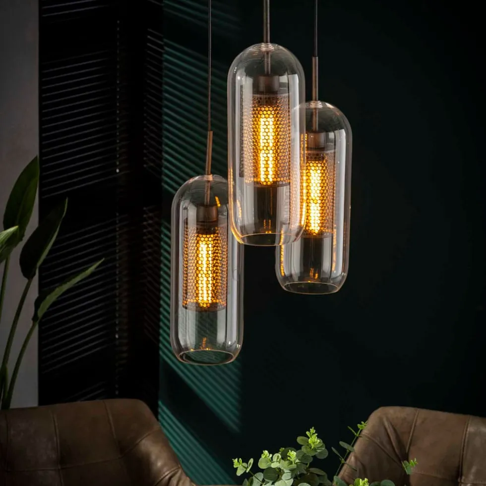 KruunuDesign Amber-sylinterivalaisin