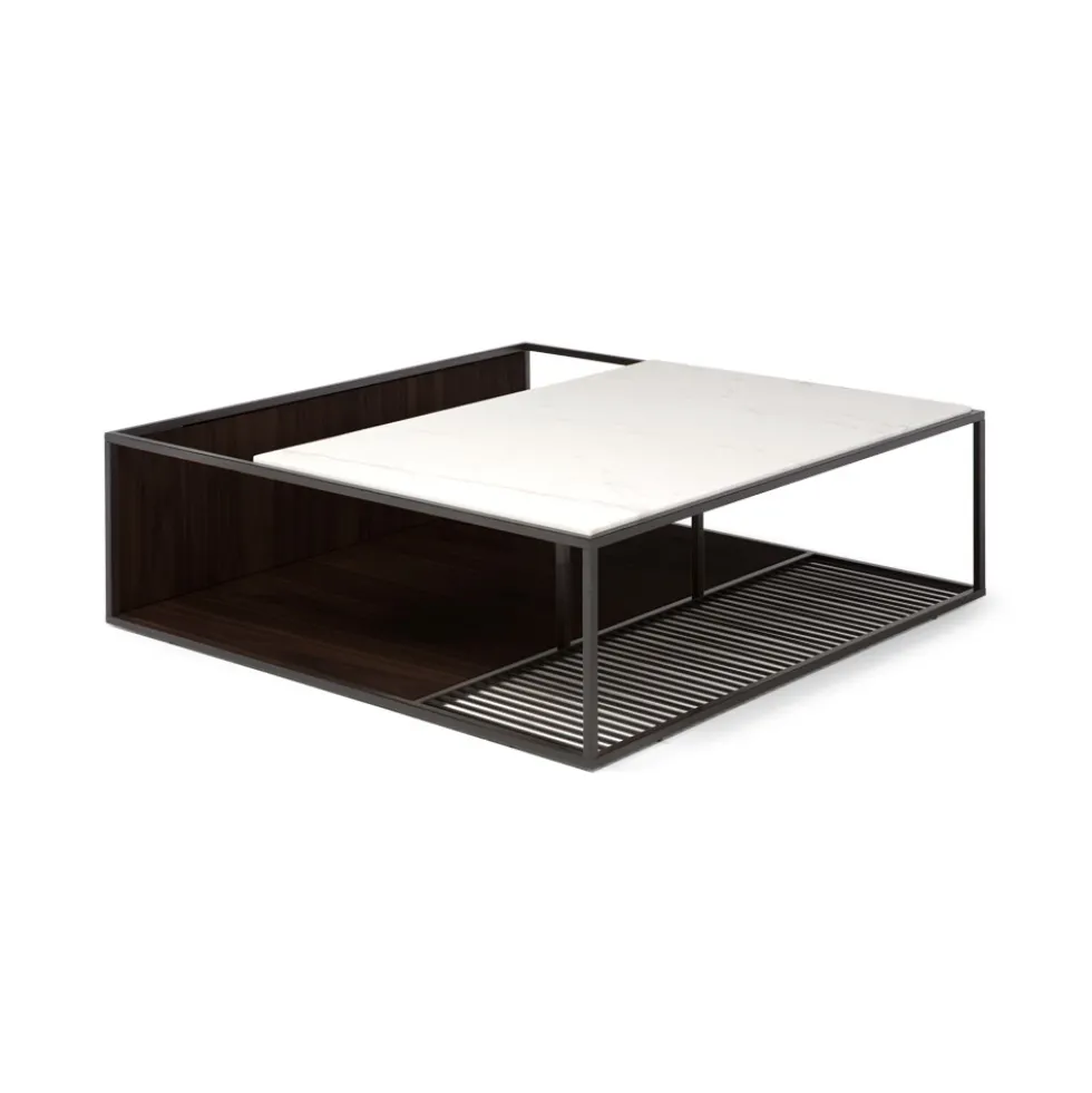 Natuzzi Filrouge-sohvapöytä, neliö