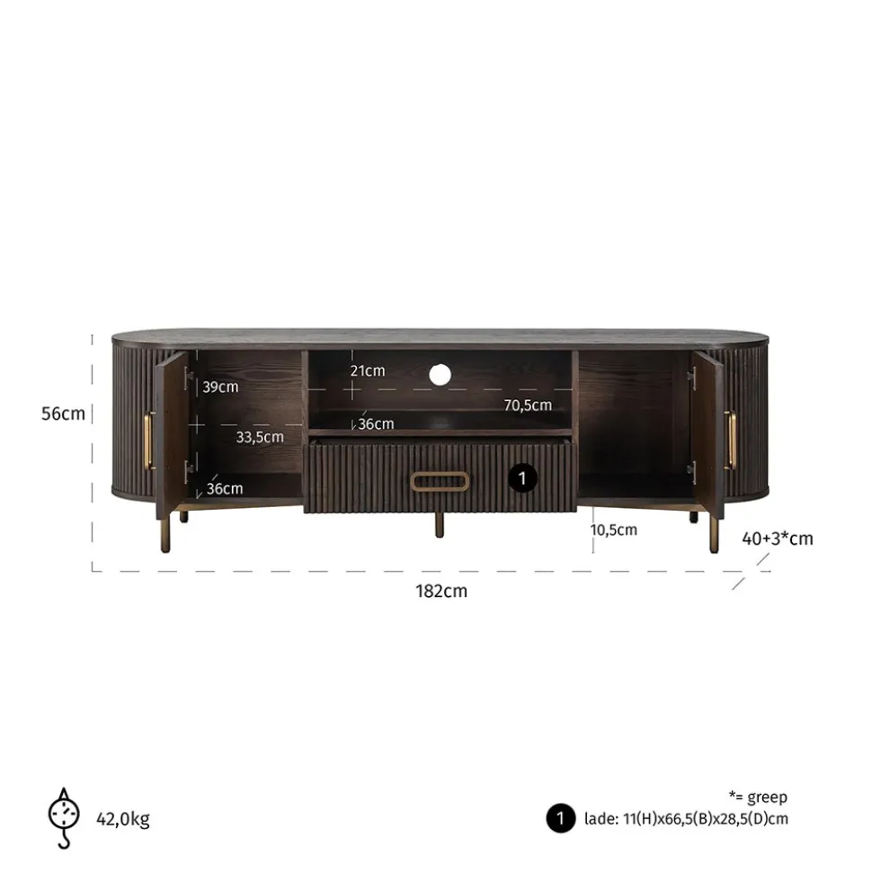Richmond Interiors Luxor-tv-taso