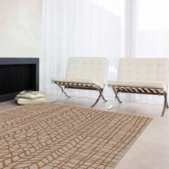 VM Carpet Lastu-matto, pyöreä